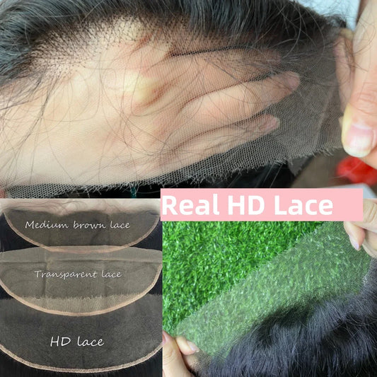 200% Burmese Curly Wig Real HD 13x4 Lace Front Human Hair Wigs For Women  Brazilian Pre-Plucking HD Lace Frontal Wig For Women